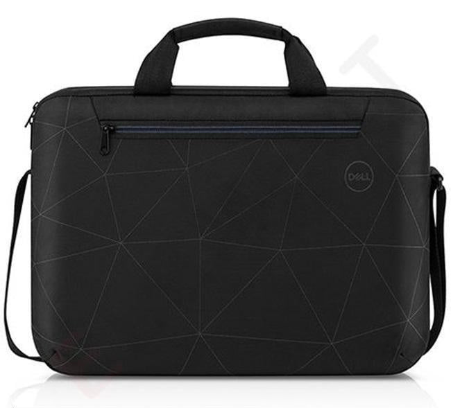 15-Inch Black Geometric Nylon Laptop bag