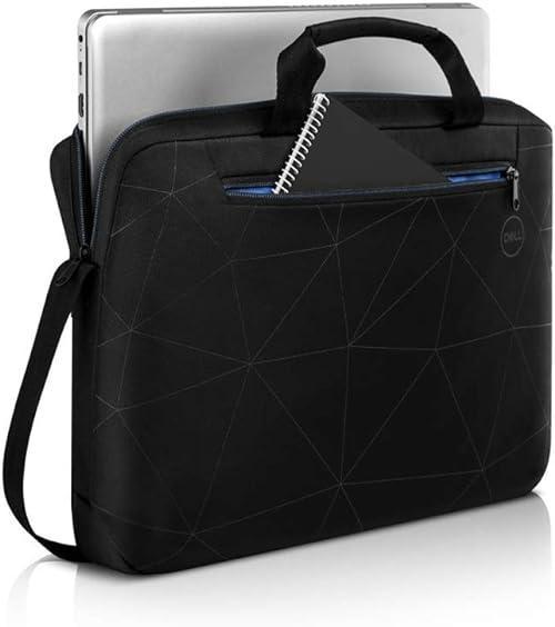 15-Inch Black Geometric Nylon Laptop bag