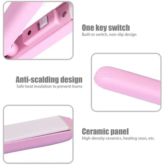 Mini Portable Hair Straightener | Compact Travel Style