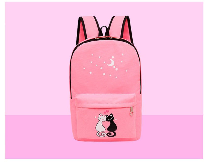 4-Piece School Bag Set/Backpack