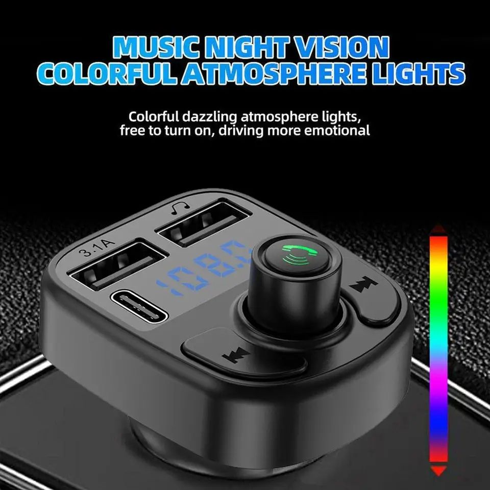 C1 Wireless Car Bluetooth FM Transmitter & MP3 Player