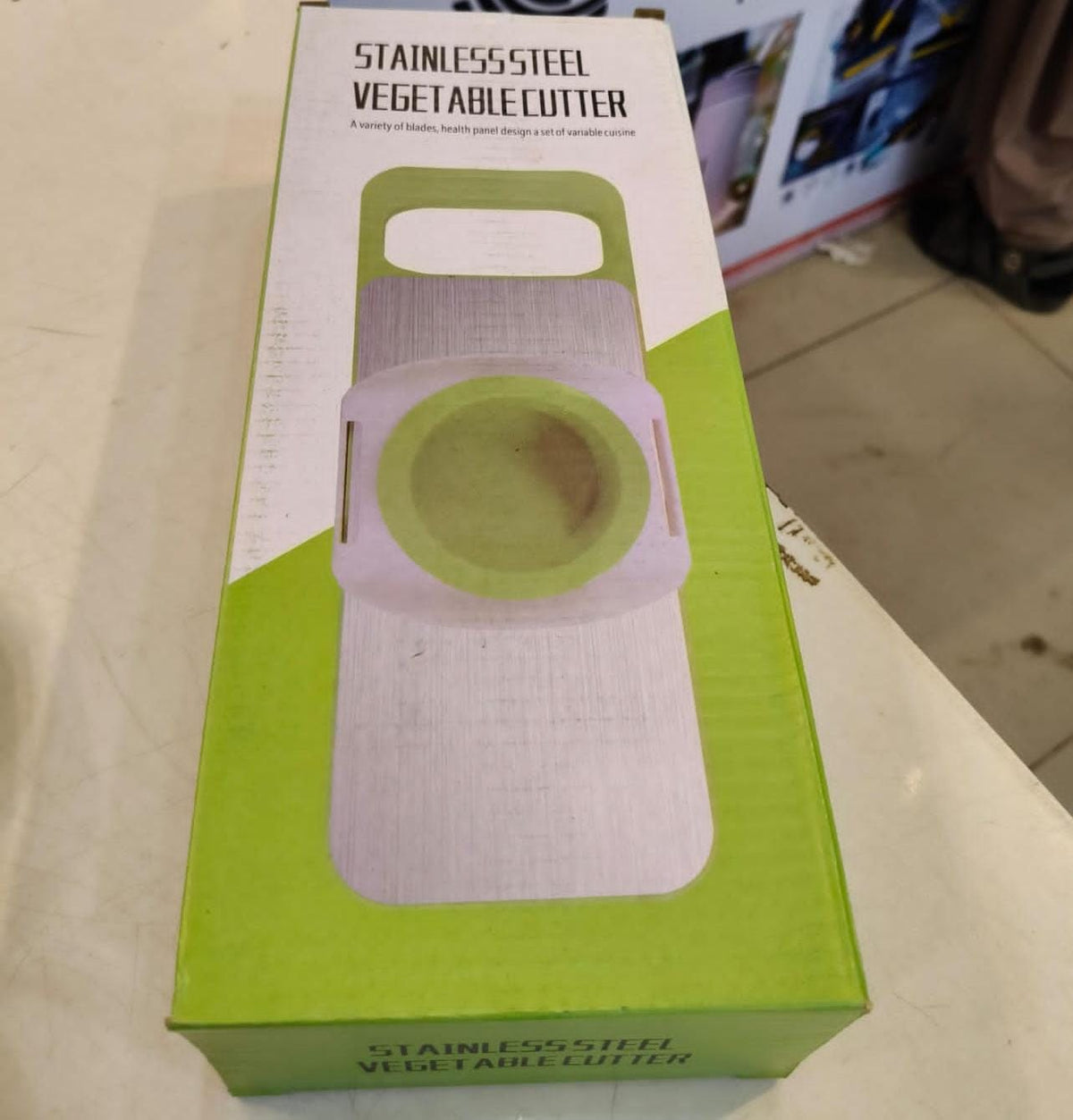 5-in-1 Multifunctional Stainless Steel Vegetable Cutter & Slicer