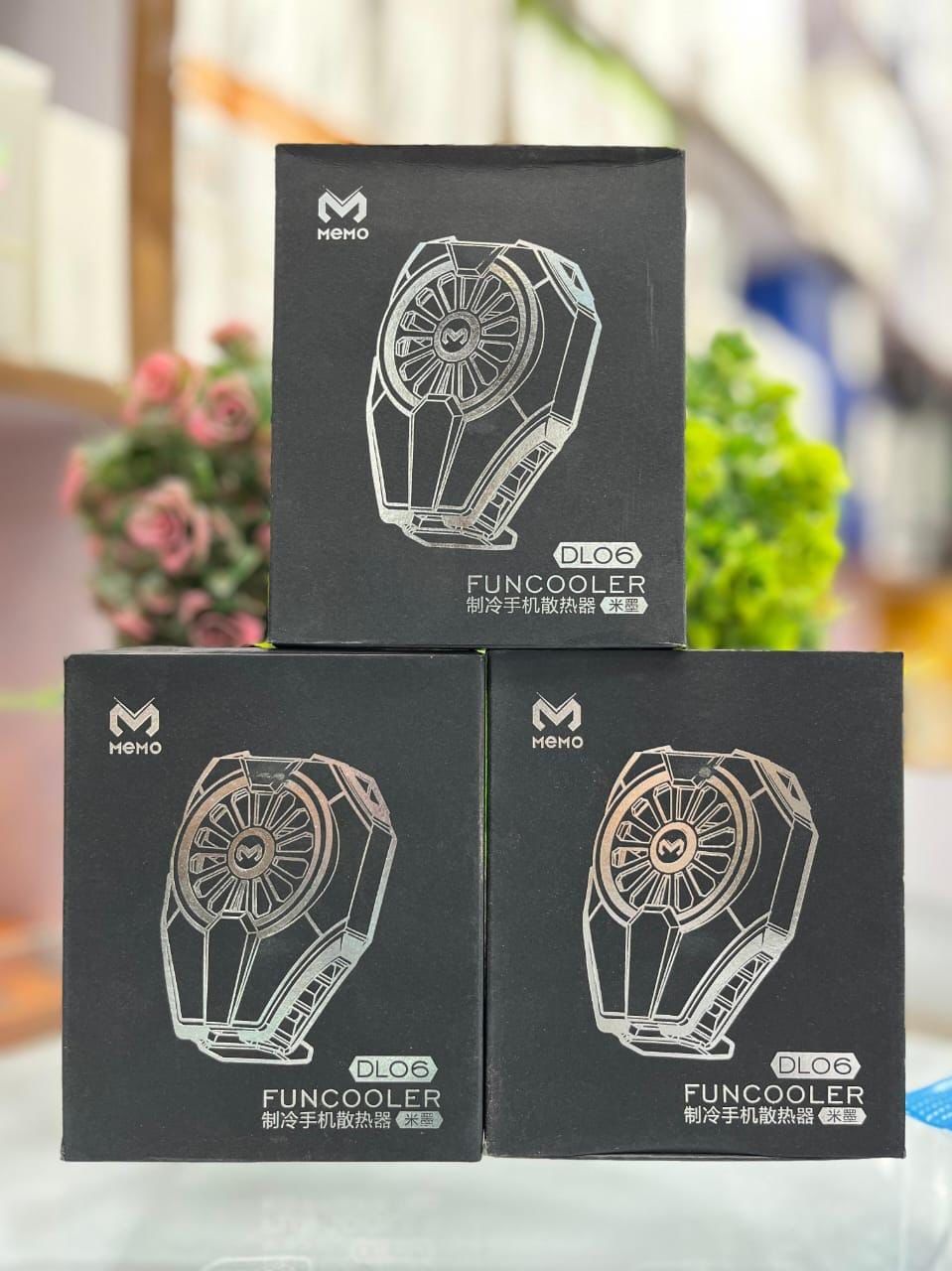 Memo DL06 Portable Semiconductor Mobile Gaming Phone Cooler| Cooling Fan