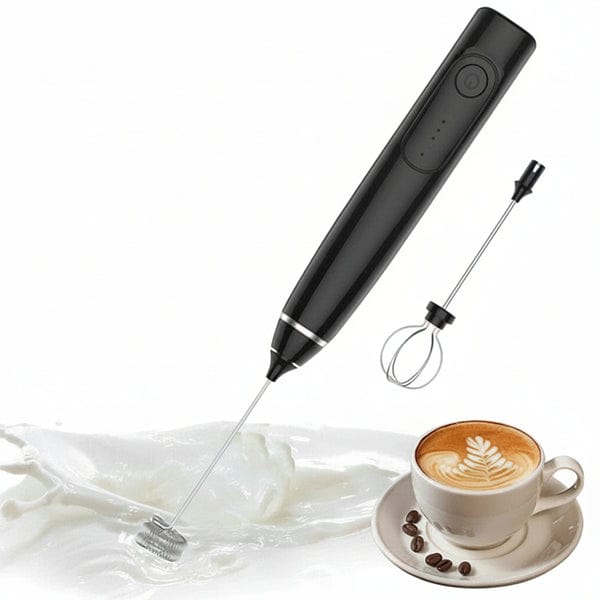 2-in-1 Rechargeable Electric Coffee Beater & Milk Frother