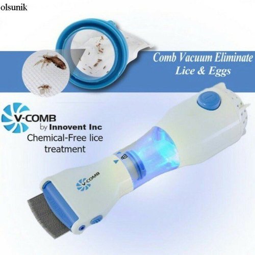 V-Comb Electronic Head Lice & Egg Vacuum Treatment Device