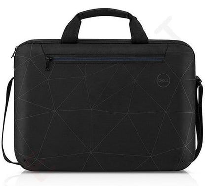 15-Inch Black Geometric Nylon Laptop bag