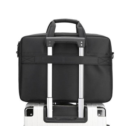17-Inch Heavy-Duty Black Fabric Laptop Sleeve & laptop bag