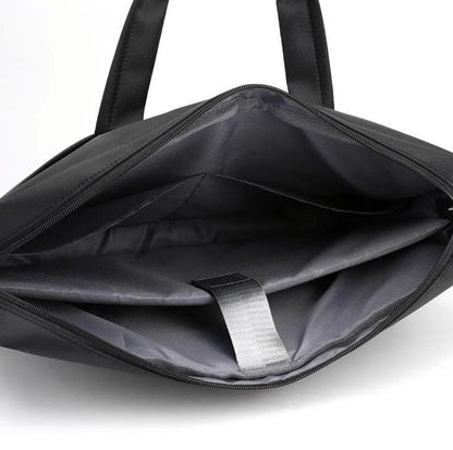17-Inch Heavy-Duty Black Fabric Laptop Sleeve & laptop bag
