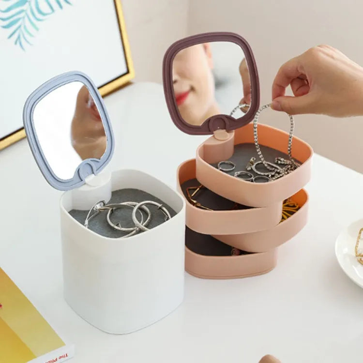 360° Rotating Jewelry Organizer &amp; Storage Tower