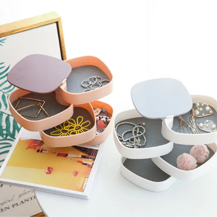 360° Rotating Jewelry Organizer &amp; Storage Tower