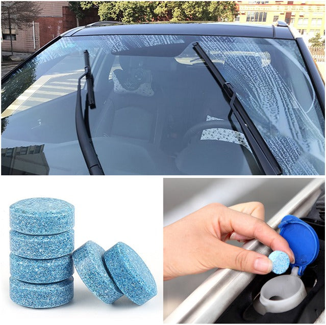 10-Piece Effervescent Car Windshield Cleaner Tablets