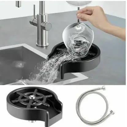 Stainless Steel Kitchen Sink Glass Rinser