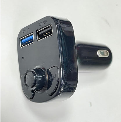 X8 3.1A Dual-USB Car Bluetooth FM Transmitter & MP3 Modulator