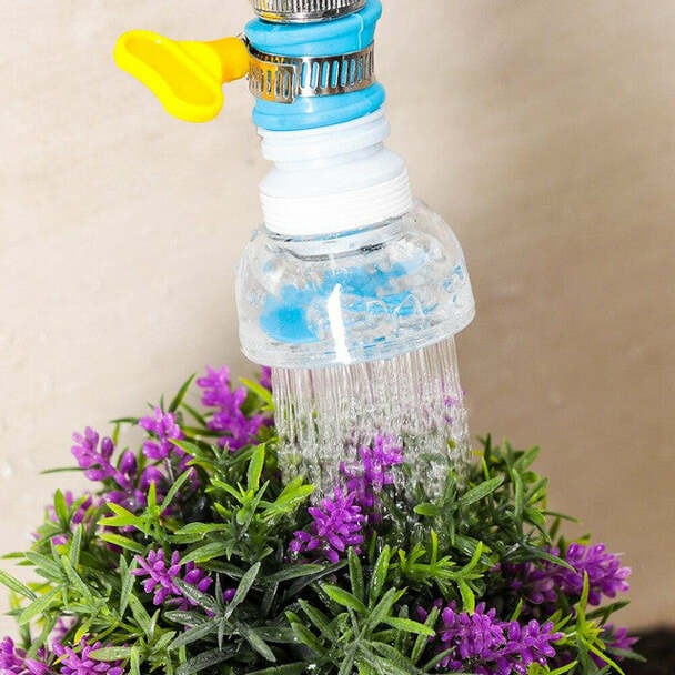 Flexible Kitchen Faucet Splash Fan Filter & Water-Saving Aerator Nozzle