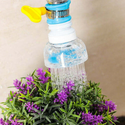 Flexible Kitchen Faucet Splash Fan Filter & Water-Saving Aerator Nozzle
