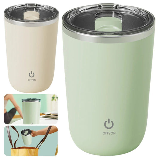 350 ml Stainless Steel Magnetic Automatic Self-Stirring Mug