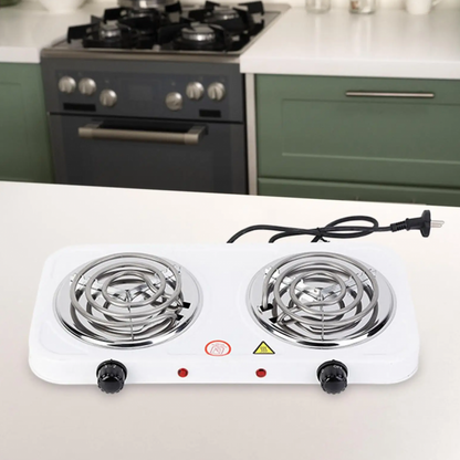 2000W Dual-Coil Double Electric Stove