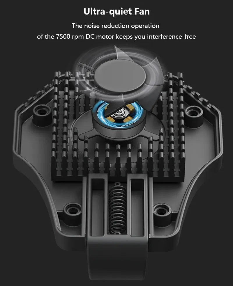 Memo DL01 High-Efficiency Mobile Phone Cooler & Thermal Radiator| Cooling Fan