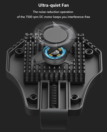 Memo DL01 High-Efficiency Mobile Phone Cooler & Thermal Radiator| Cooling Fan