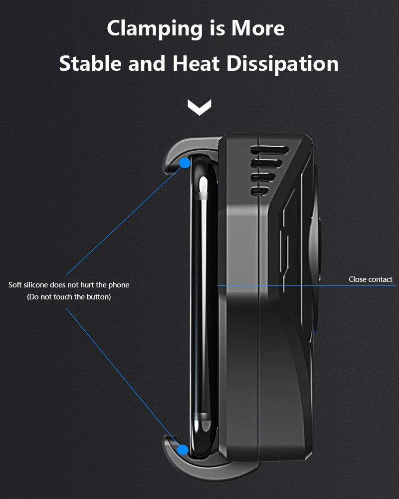 Memo DL01 High-Efficiency Mobile Phone Cooler & Thermal Radiator| Cooling Fan