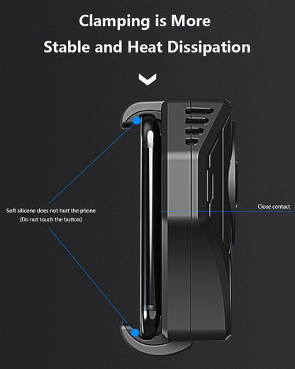 Memo DL01 High-Efficiency Mobile Phone Cooler & Thermal Radiator| Cooling Fan