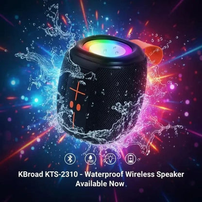 KTS-2310 Waterproof RGB Bluetooth Speaker