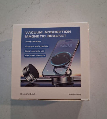 Vacuum Adsorption Magnetic 360° Rotatable Car Phone Mount & Phone Stand