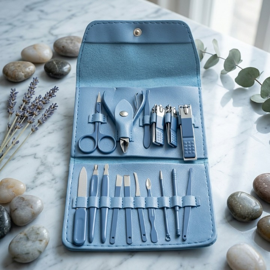 16-Piece Premium Personal Manicure & Pedicure