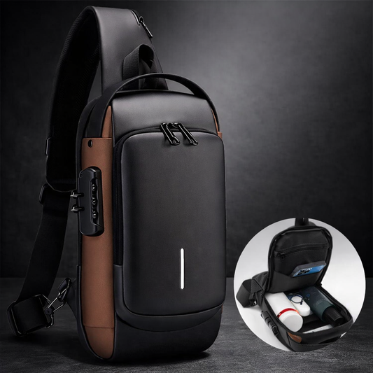 Premium Anti-Theft Sling Bag with Combination Lock