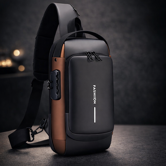 Premium Anti-Theft Sling Bag with Combination Lock