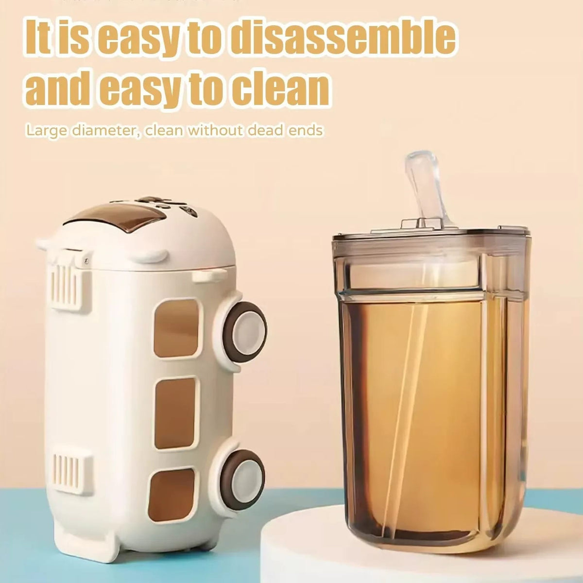School Bus  Water Bottle