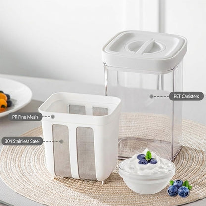 Multifunctional Fine-Mesh Greek Yogurt & Food Filter