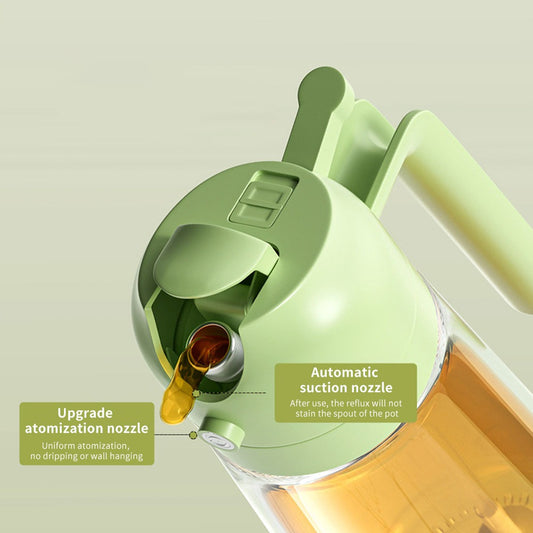2-in-1 Dual-Function Kitchen Oil Sprayer & Dispenser Bottle