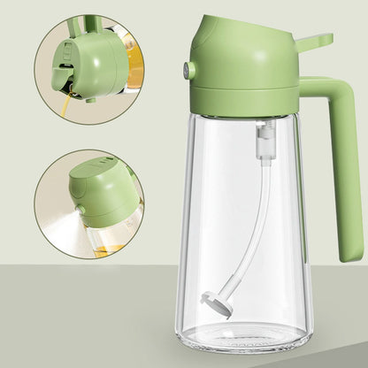 2-in-1 Dual-Function Kitchen Oil Sprayer & Dispenser Bottle