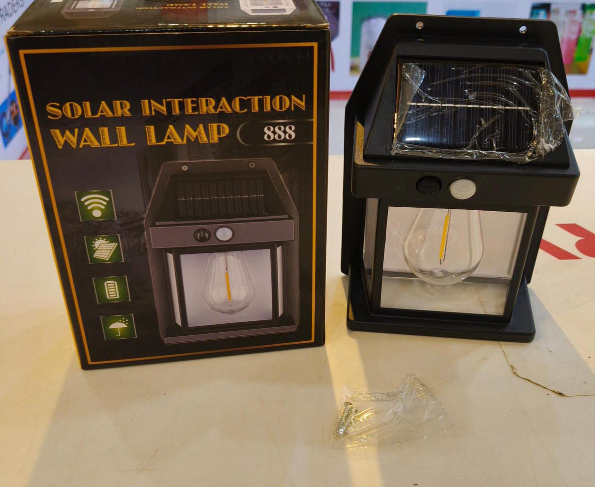Solar-Powered Motion Sensor Waterproof Outdoor Wall Light