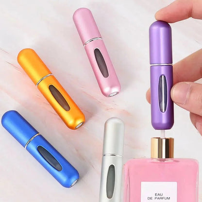 5ml Refillable Mini Perfume Spray Atomizer | Pocket-Sized & Leak-Proof