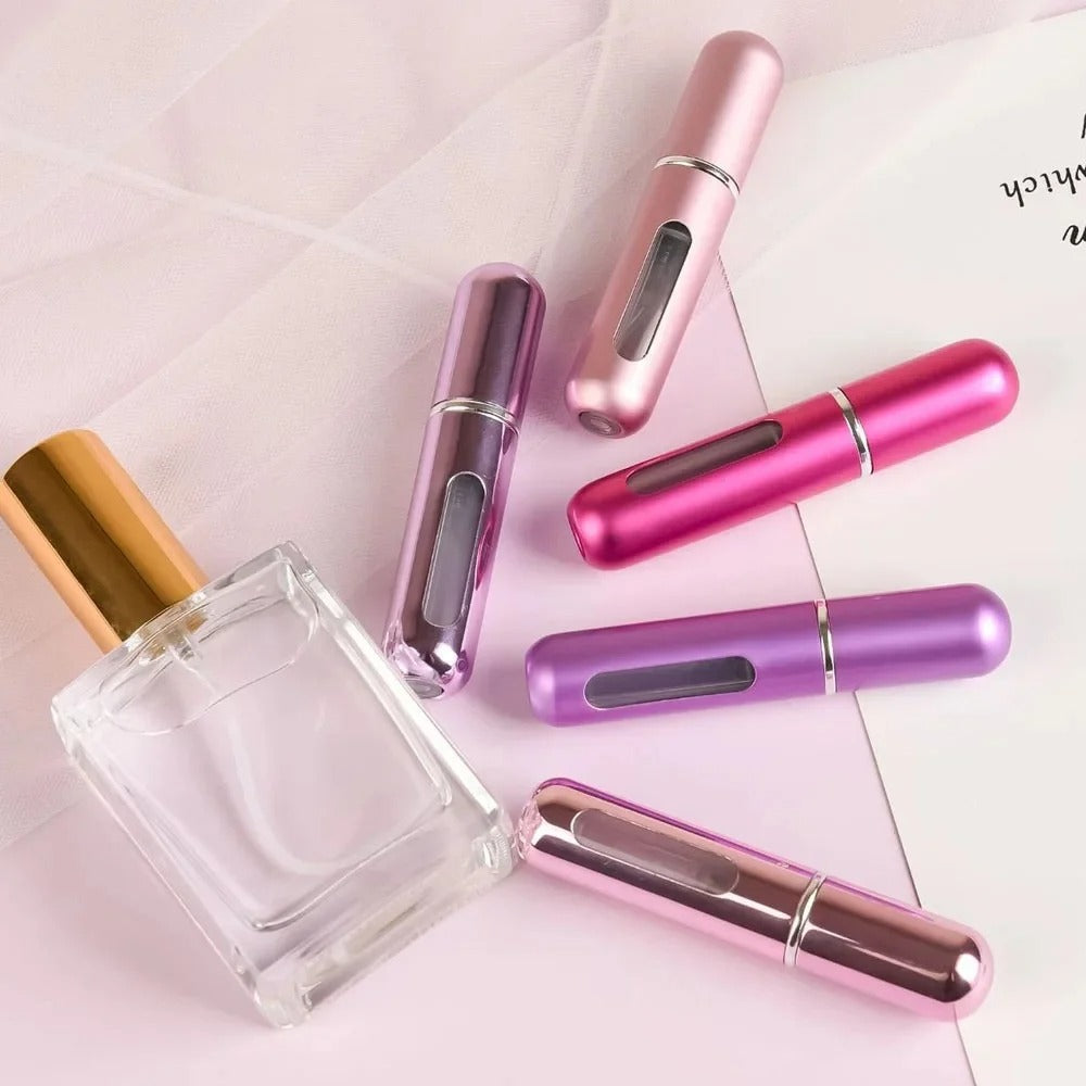 5ml Refillable Mini Perfume Spray Atomizer | Pocket-Sized & Leak-Proof