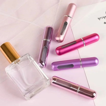 5ml Refillable Mini Perfume Spray Atomizer | Pocket-Sized & Leak-Proof