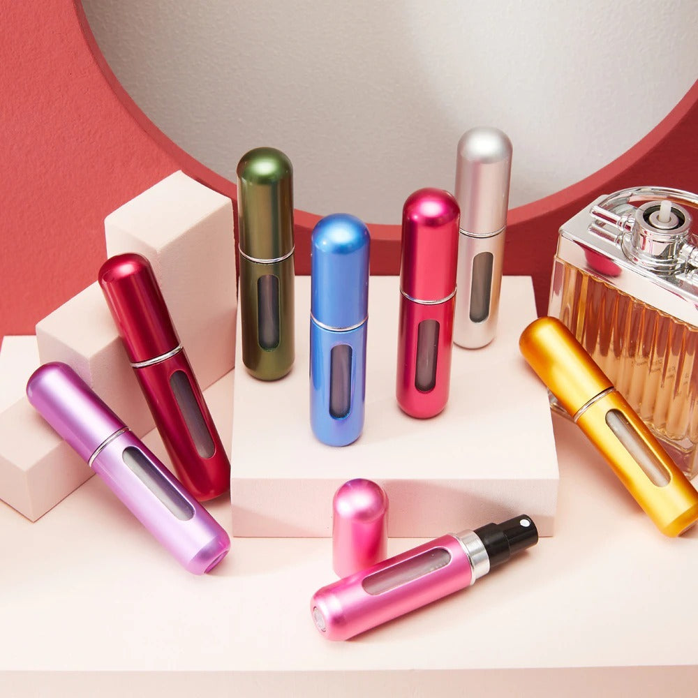 5ml Refillable Mini Perfume Spray Atomizer | Pocket-Sized & Leak-Proof