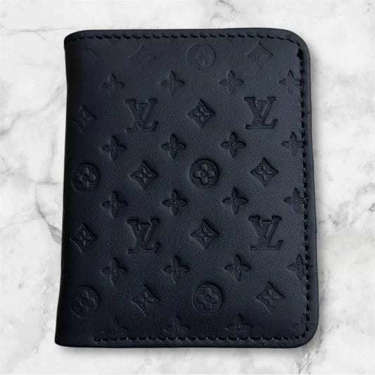 Executive Embossed Pattern Slim Card Holder | Wallet