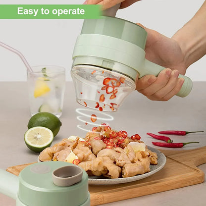 Wireless Handheld Electric Vegetable Cutter & Food Chopper