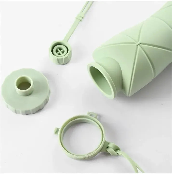600 ml Smart Collapsible Silicone Travel Water Bottle