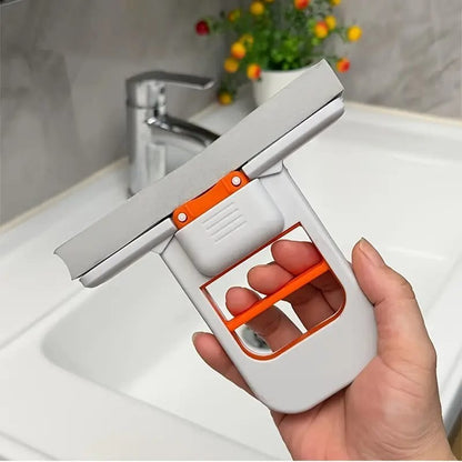 Foldable Mini Portable Desktop Mop | Hands-Free Self-Squeezing