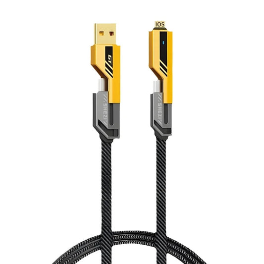 4-in-1 Mech High-Speed Fast Charging & Data Cable