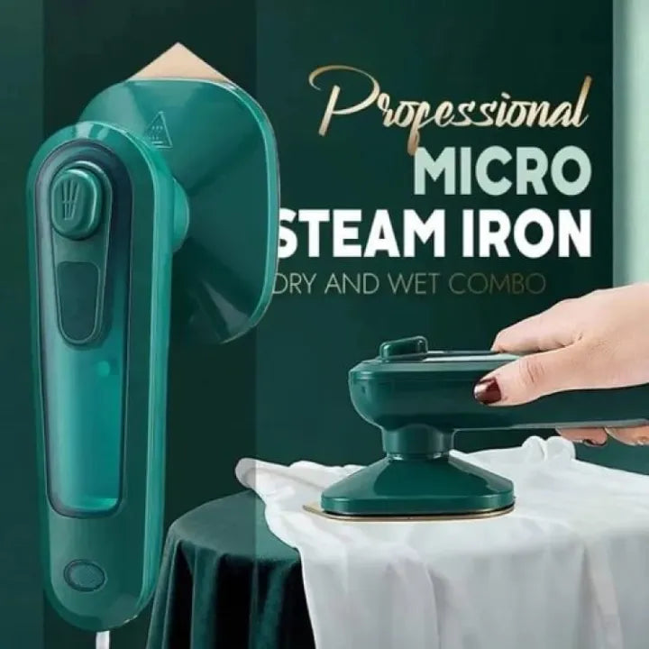 Professional Handheld Micro Steam Iron & Portable Garment Steamer