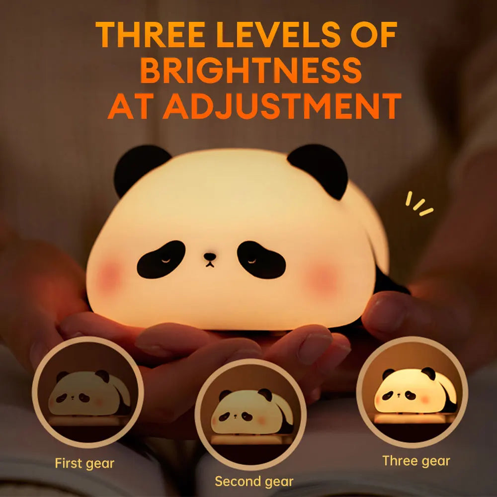 Silicone Panda Lamp