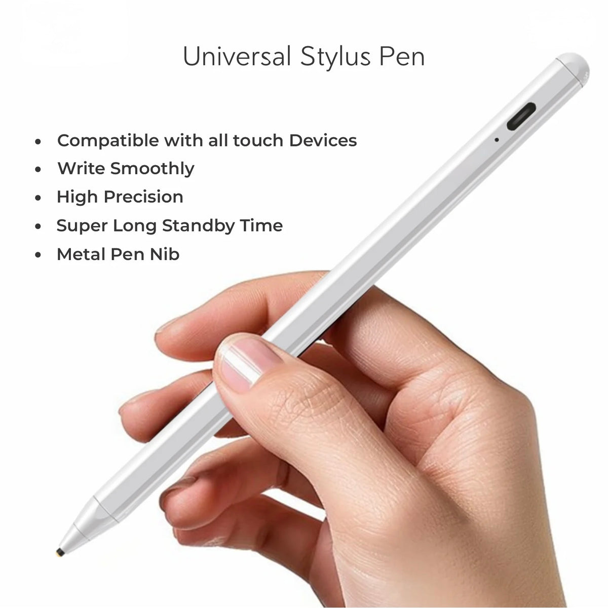 Universal Stylus Pen for all Touchscreens | Heigh Precision Metal Tip