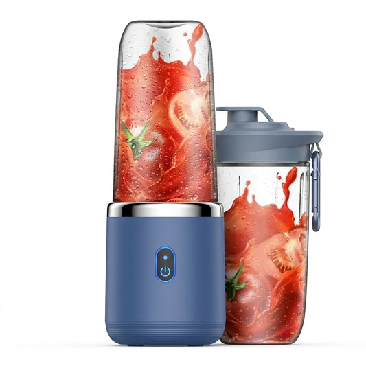 Portable 2-in-1 Electric Juicer & Blender