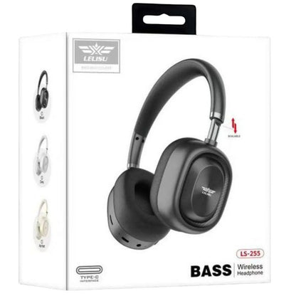 Lelisu LS-255 Heavy Bass Wireless Over-Ear Headphones