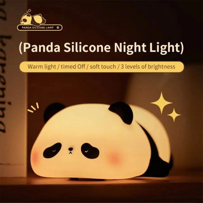 Silicone Panda Lamp